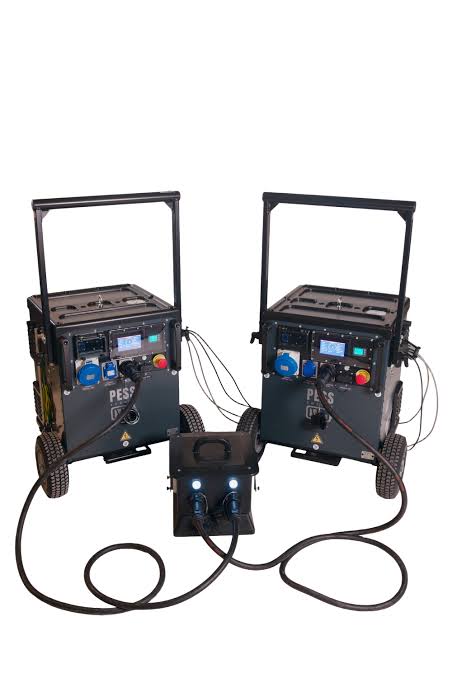 Two IRON-E units connected in parallel